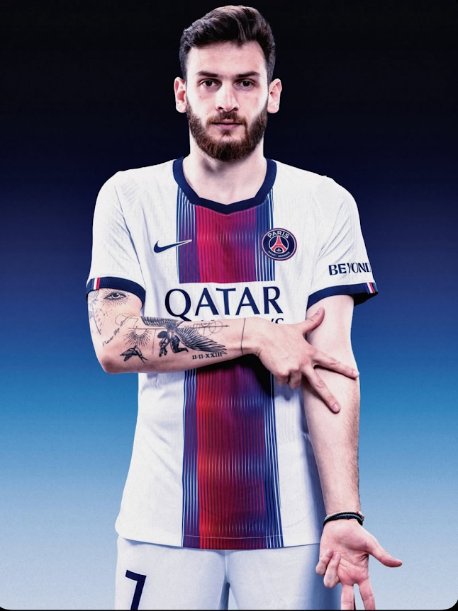 PSG suplente 2026/27. Versión jugador