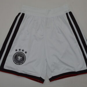 Short Alemania titular blanco 2026. Versión jugador