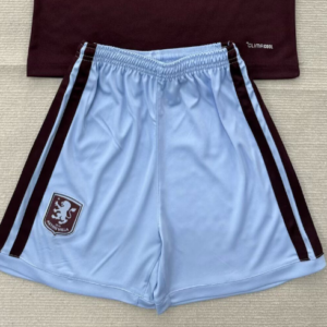 Short Aston Villa titular 2026/27. Versión jugador