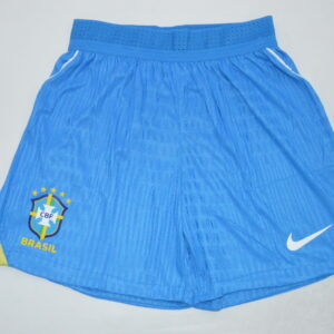Short Brasil titular 2026. Versión jugador