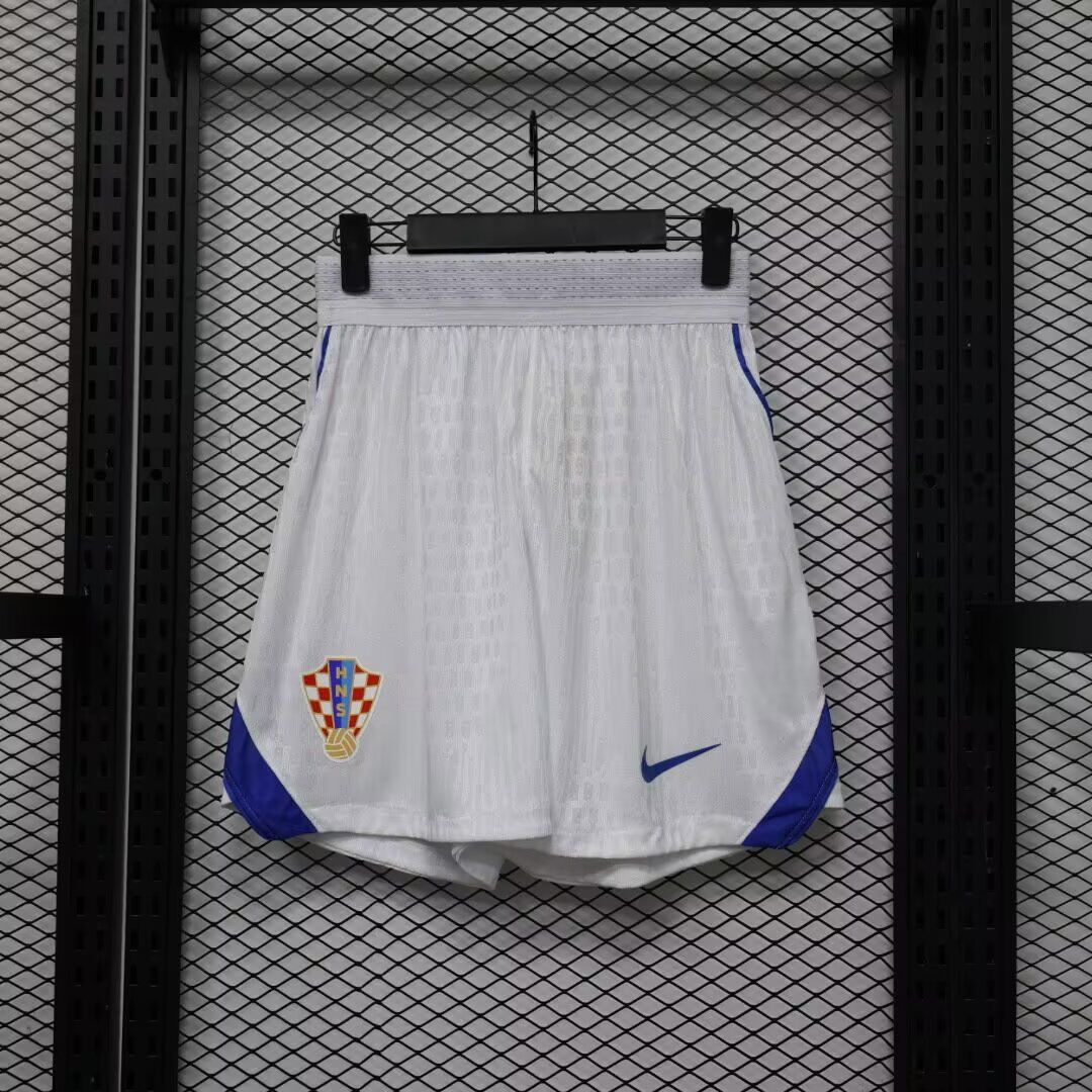 Short Croacia titular 2026. Versión jugador